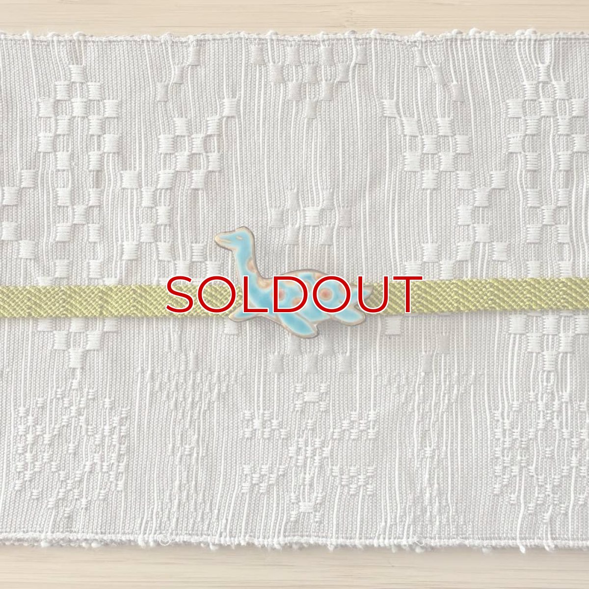 画像5: 五福さんの恐竜帯留め「フタバスズキリュウ」 (5)