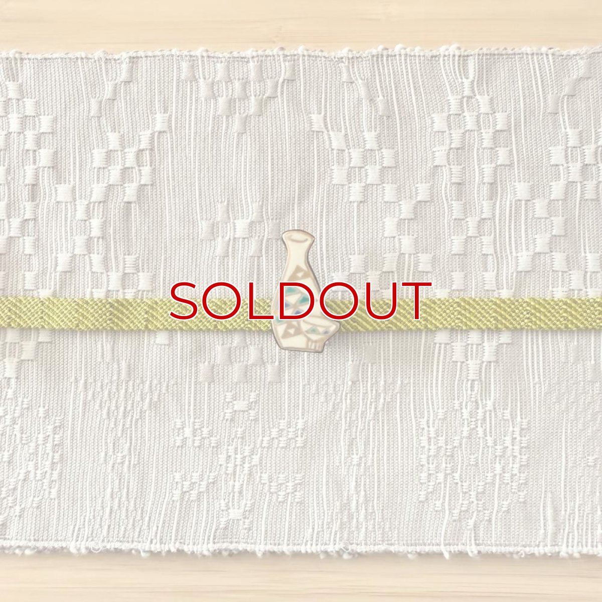 画像5: 五福さんの帯留め「徳利」うろこ (5)