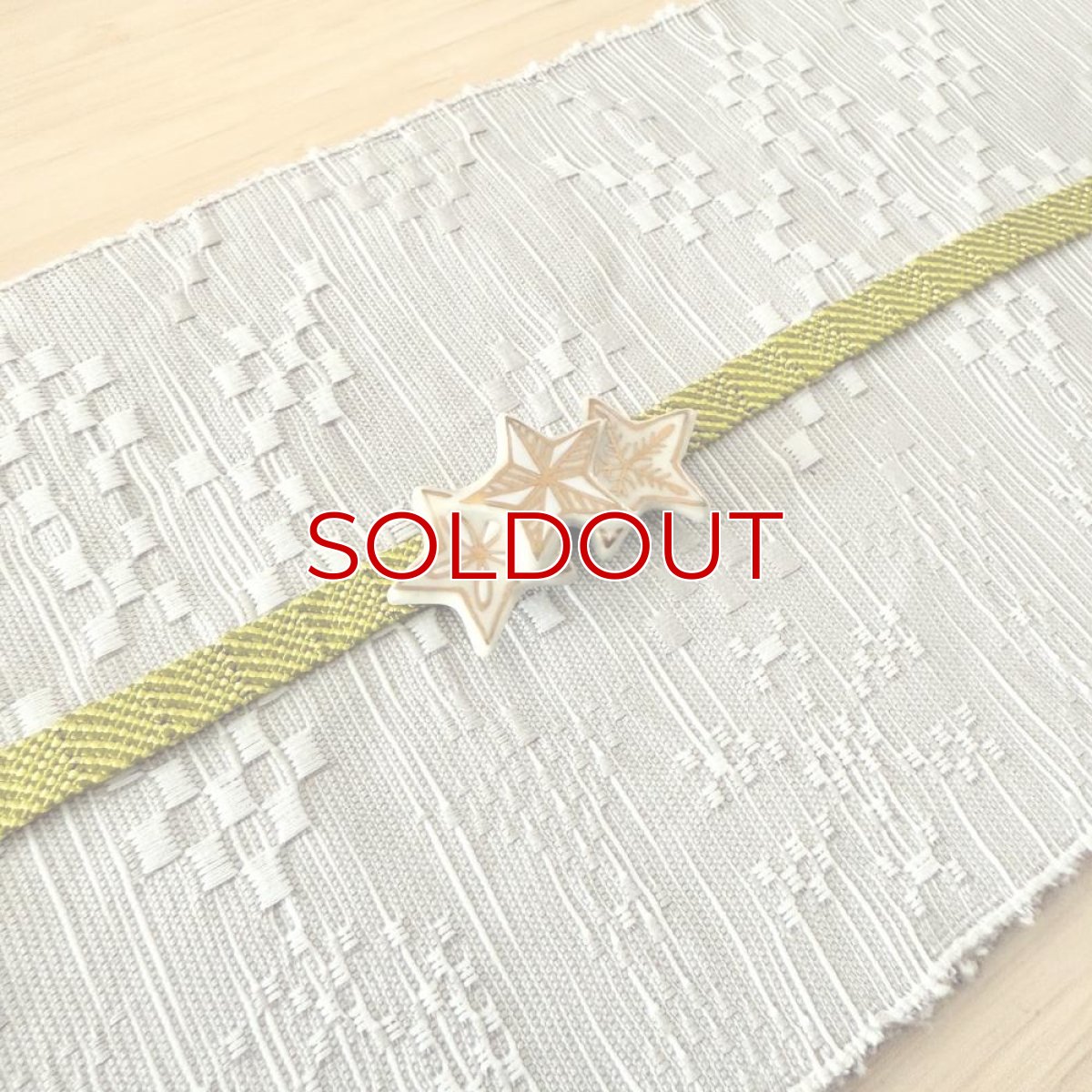 画像6: 五福さんの帯留め「三つ星」 (6)