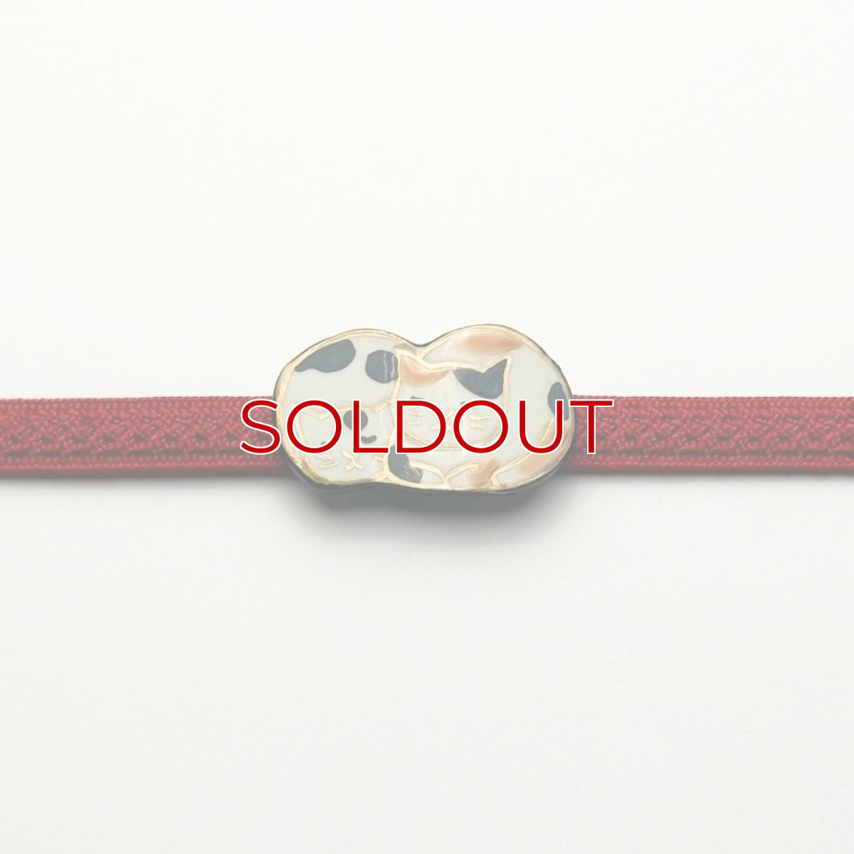 画像3: 五福さんの帯留め「親子猫」｜清水焼 (3)