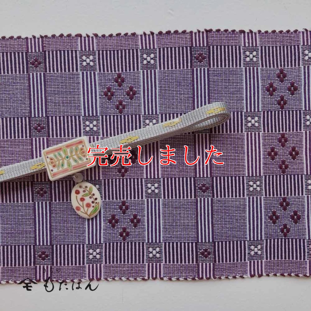 画像5: 五福さんの帯留め「花ドロップ」 (5)