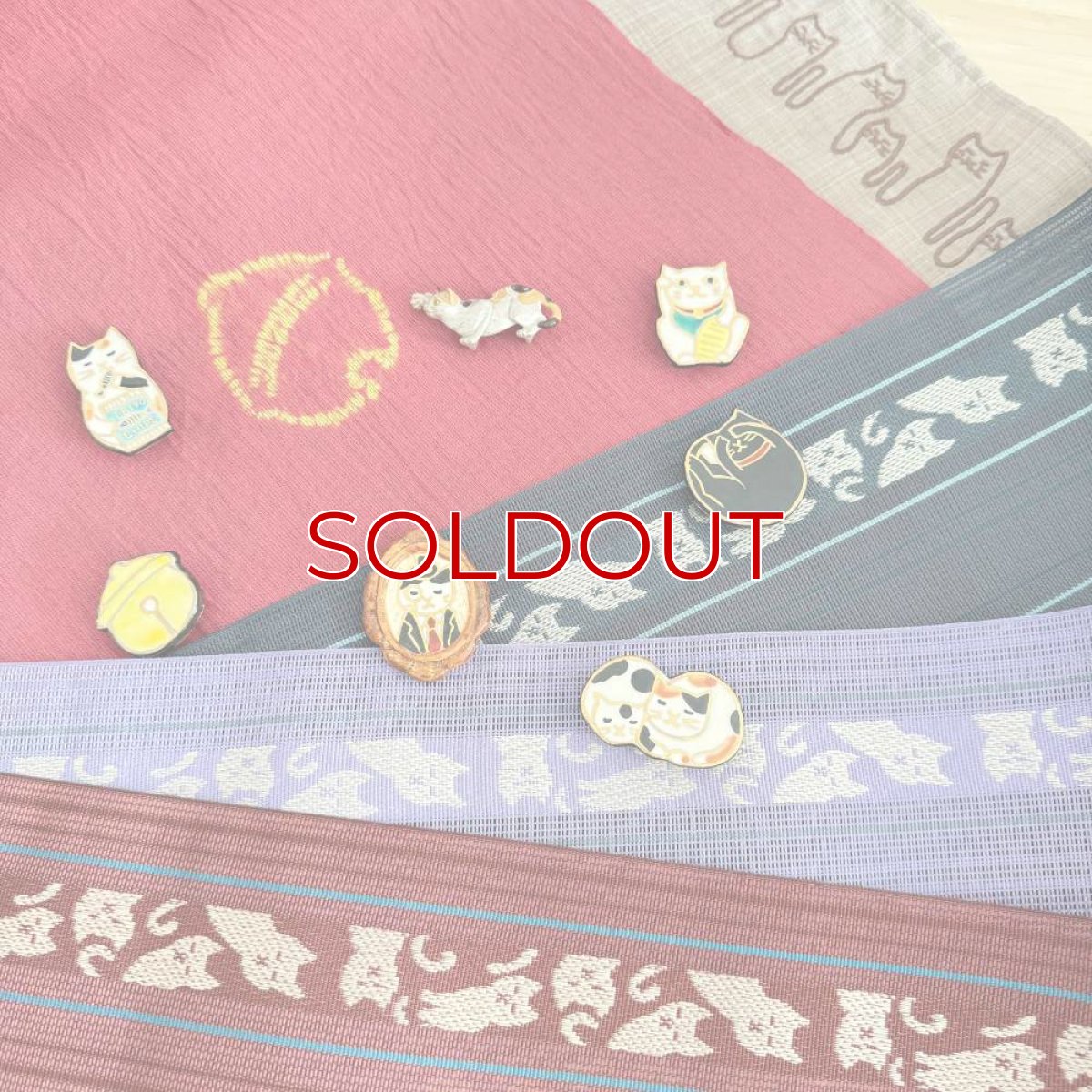 画像6: 五福さんの帯留め「招き猫」 (6)