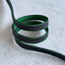 画像6: 日々紐〈あわせ〉深緑×鉄紺｜両面使えるマルチカラー帯締め (6)