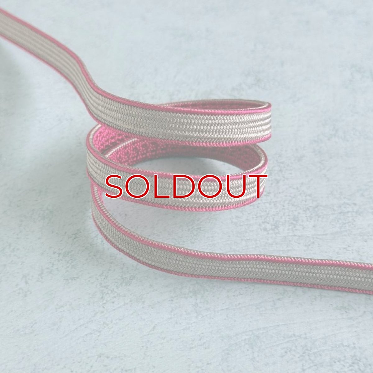 画像6: 日々紐〈あわせ〉葡萄×灰桜｜両面使えるマルチカラー帯締め (6)