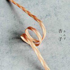 画像2: 渡敬さんのすっきり帯締め｜二部紐｜矢羽「杏子」 (2)