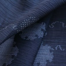 画像7: 小千谷縮「雪輪」本麻 織田工房｜単衣夏きもの (7)