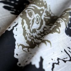 画像5: ルミロックの浴衣「フクロウの夜」｜東京注染  (5)
