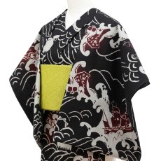 画像2: ルミロックの浴衣「龍馬」｜東京注染  (2)