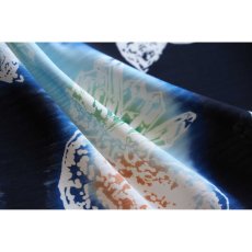 画像5: ルミロック 注染浴衣「水晶」和紙綿 (5)