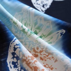 画像6: ルミロック 注染浴衣「水晶」和紙綿 (6)
