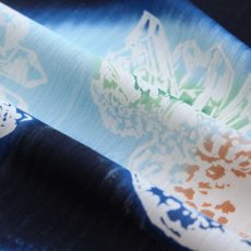 画像7: ルミロック 注染浴衣「水晶」和紙綿 (7)