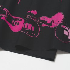 画像6: ルミロック 注染浴衣「エレキギター」ブルーピンク 綿100％ (6)