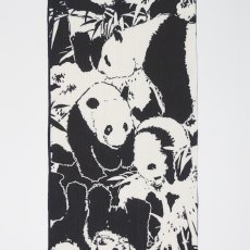画像6: ルミロック 注染浴衣「パンダ故郷に帰る」 (6)