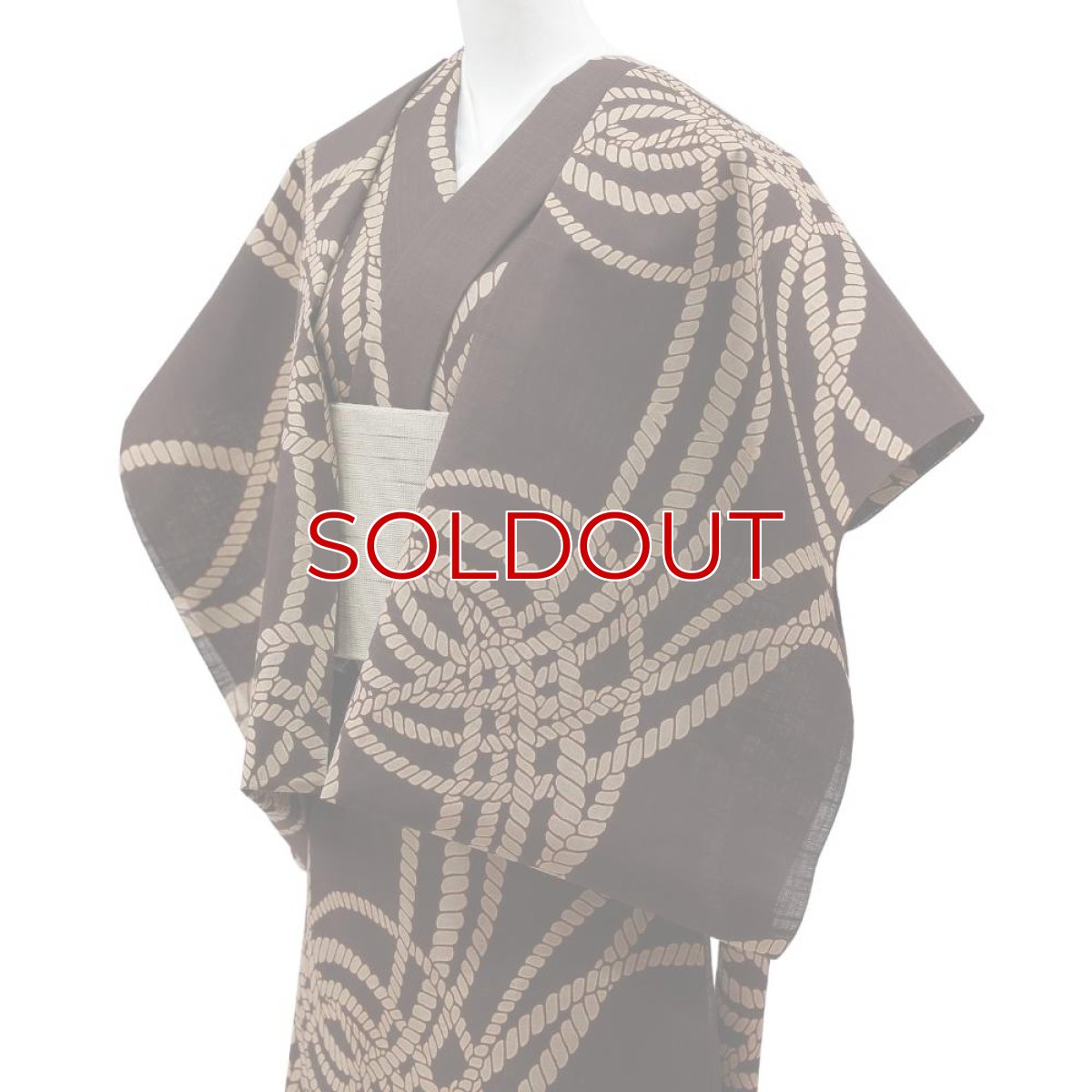 画像3: 丸久商店さんの綿麻浴衣｜東京注染 「大綱」 (3)