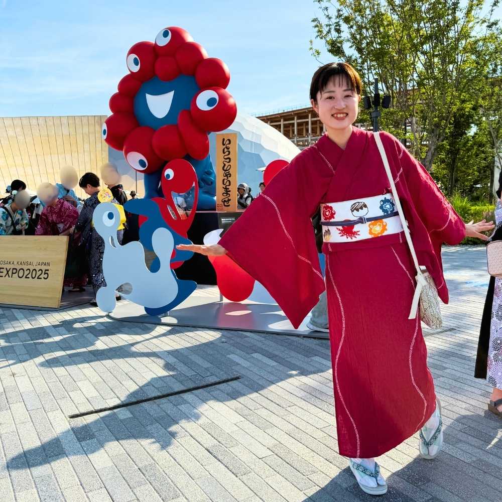 着物で関西大阪万博｜普段着きものもたはん