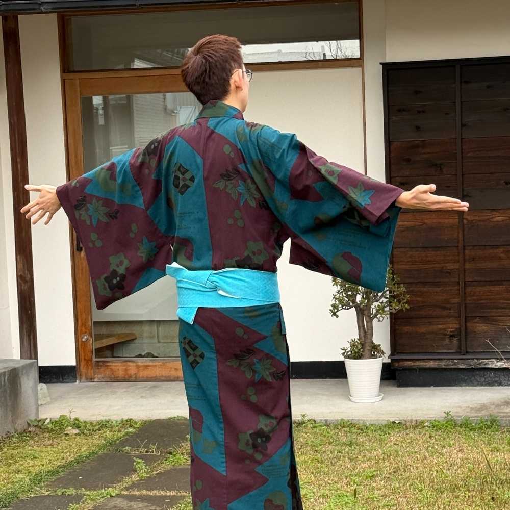 木綿着物｜辻ヶ花｜ひでや工房｜普段着きものもたはん