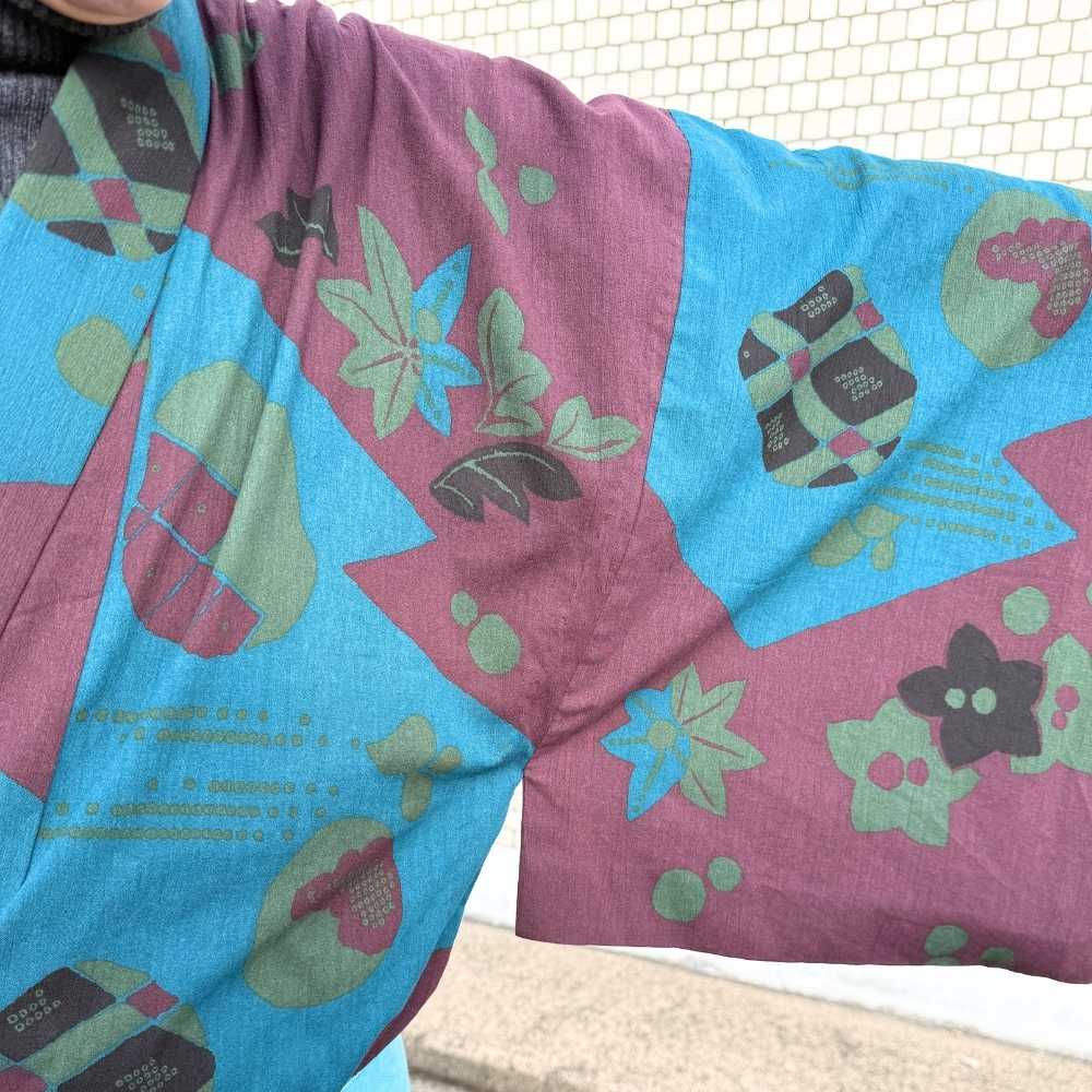 木綿着物｜辻ヶ花｜ひでや工房｜普段着きものもたはん