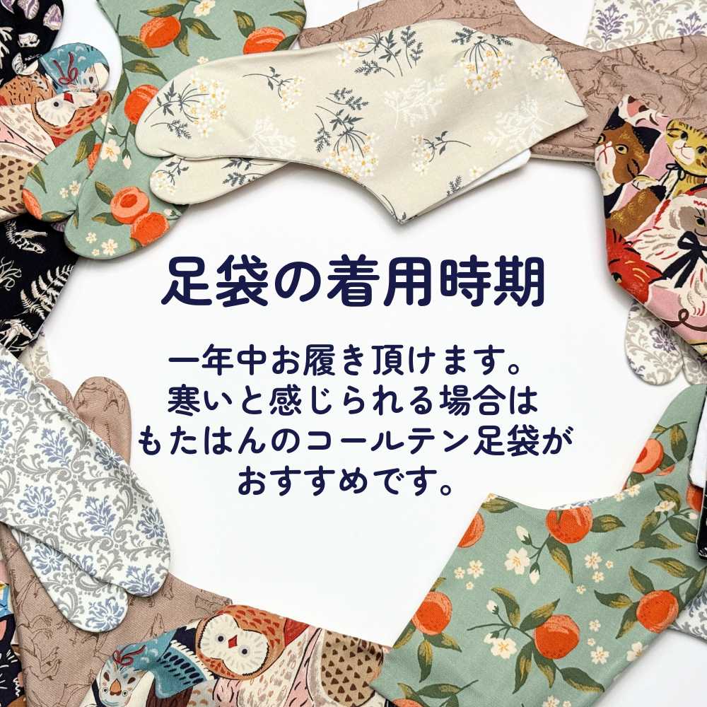 普段着着物｜柄足袋｜普段着きものもたはん