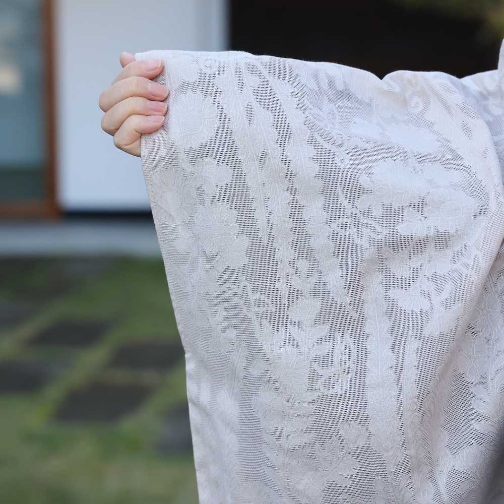 洗える木綿の羽織《花鳥綿羽織》|普段着きものもたはん