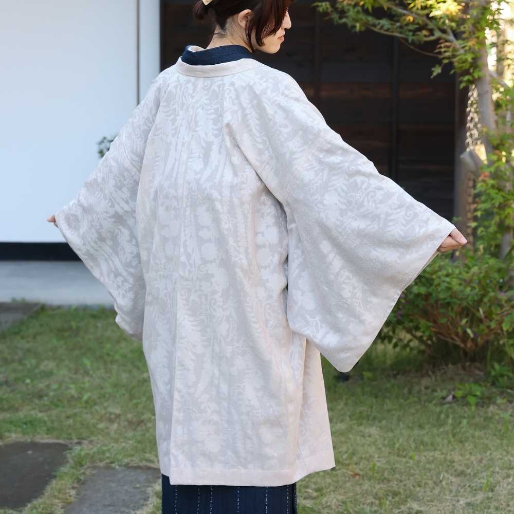 洗える木綿の羽織《花鳥綿羽織》|普段着きものもたはん