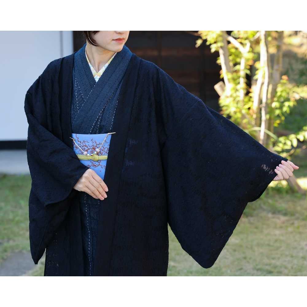 洗えるレースの単衣羽織｜普段着きものもたはん