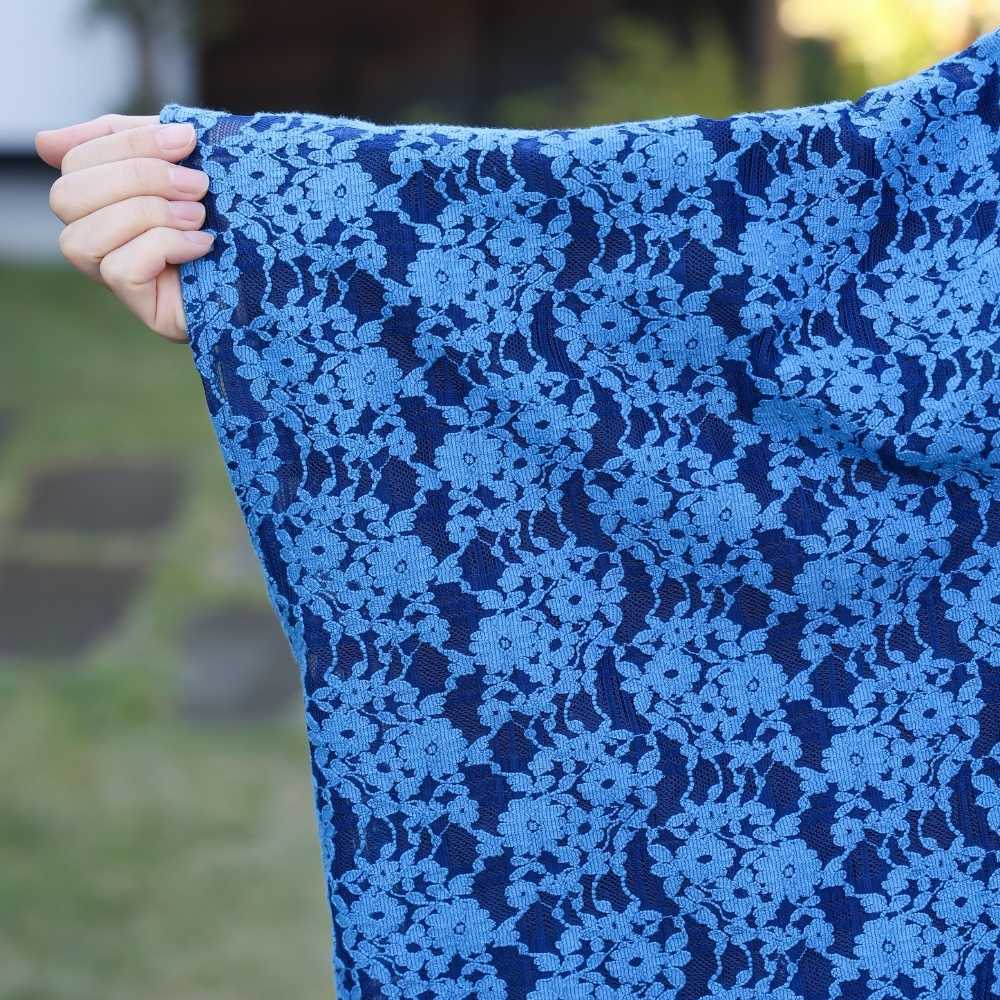 すっきりと軽い洗えるレースの単衣羽織|普段着きものもたはん