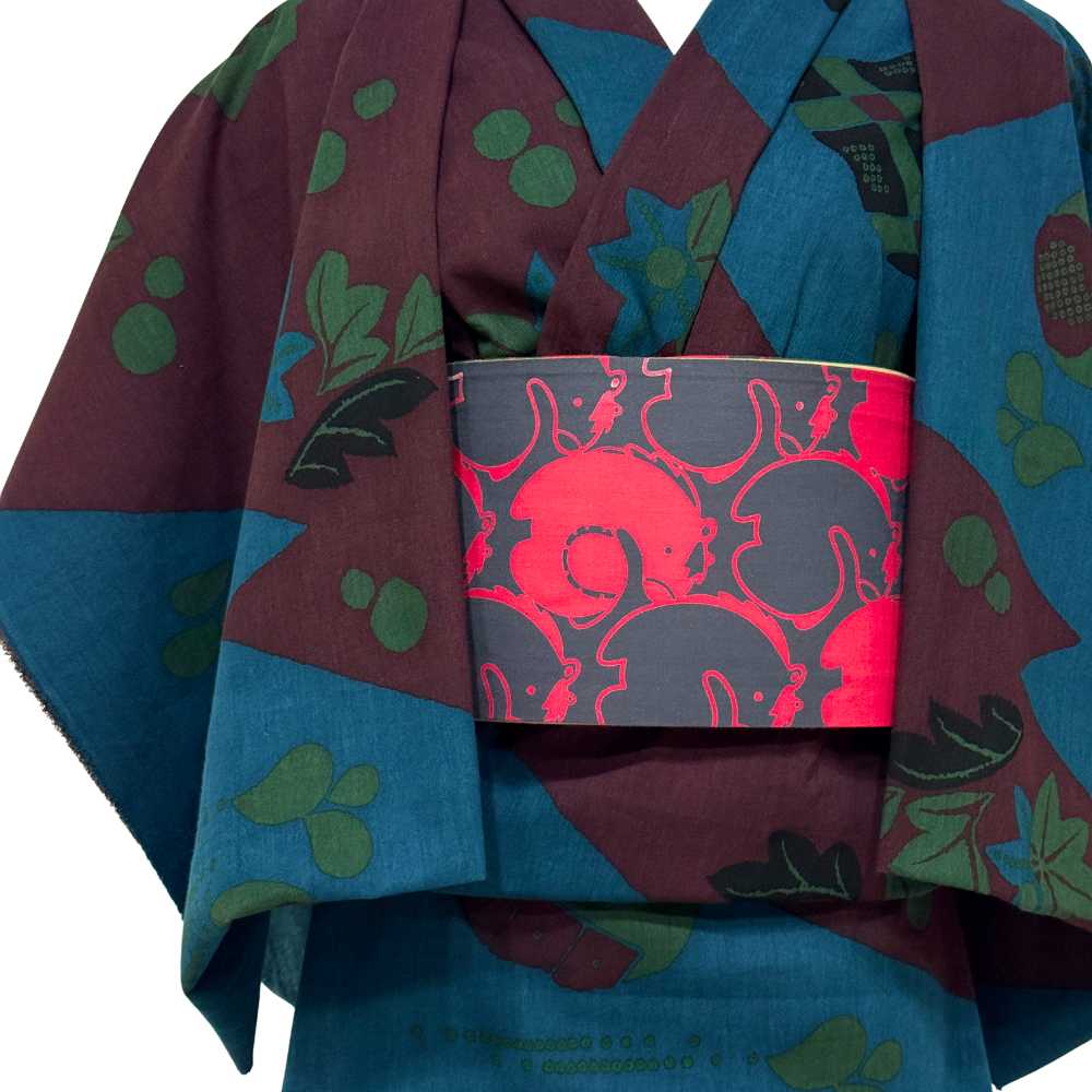 喜多屋商店｜干支｜馬｜手ぬぐい半幅帯｜普段着きものもたはん