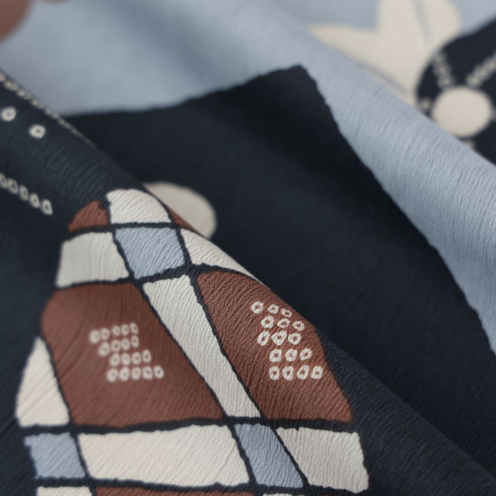 綿縮緬の洗える木綿着物『復刻辻ヶ花』ひでや工房｜普段着きものもたはん