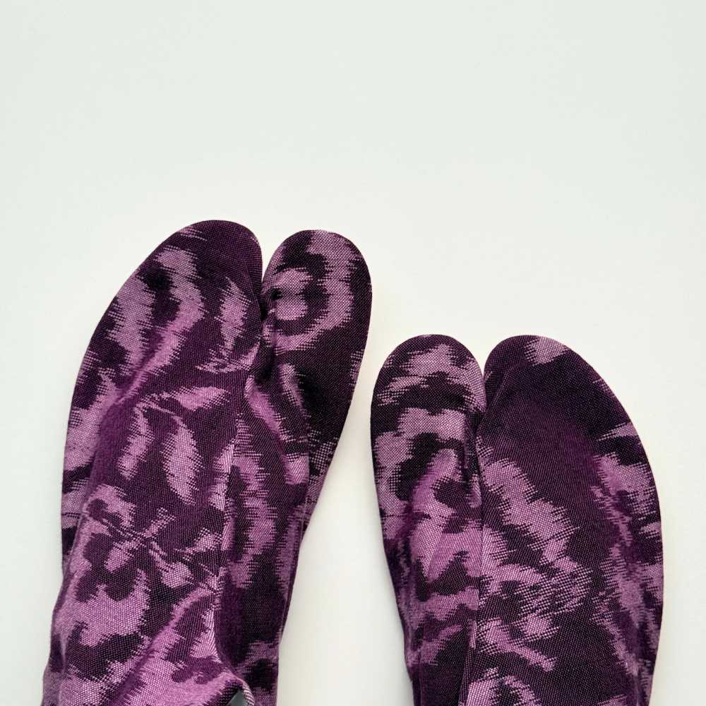 【久留米絣】野村織物《コットンフラワー》柄足袋｜普段着きものもたはん