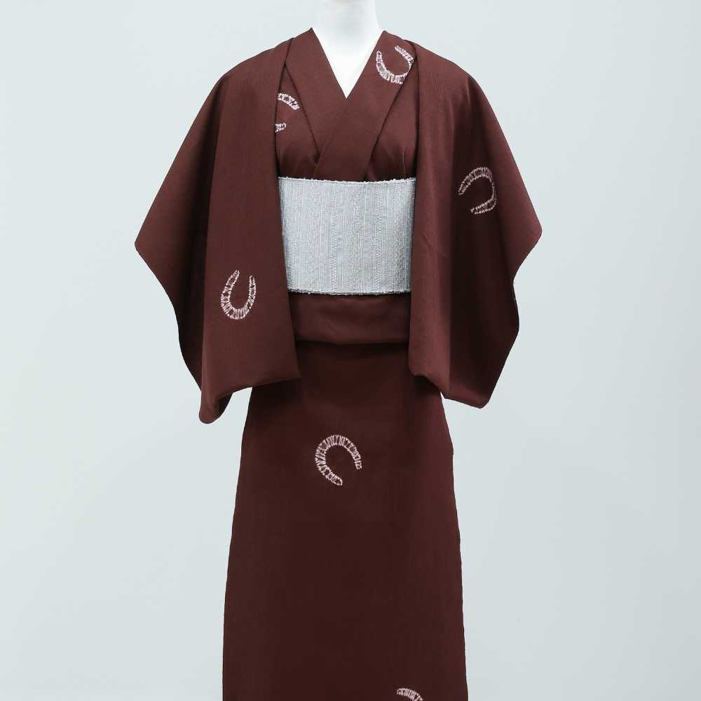 藤井絞｜はごろ木綿｜木綿着物｜馬｜普段着きものもたはん