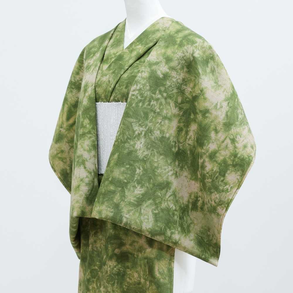 洗える木綿着物|はごろ木綿|マーブル染め|普段着きものもたはん