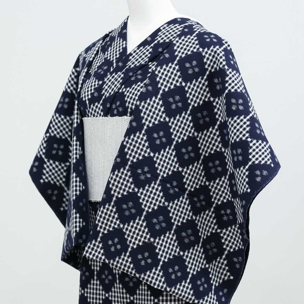 洗える木綿着着物｜久留米絣｜野村織物｜普段着きものもたはん