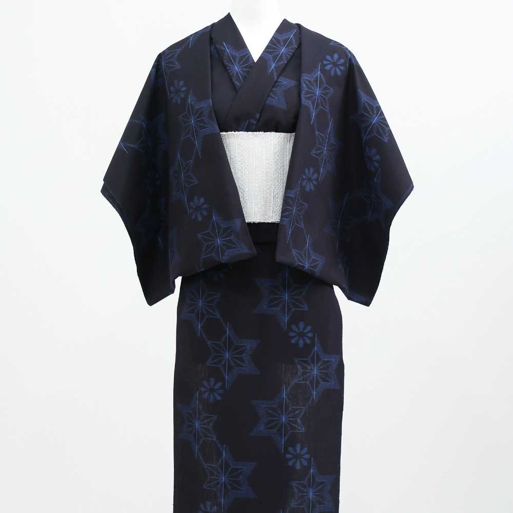 洗える木綿着物|久留米絣|野村織物|普段着きものもたはん