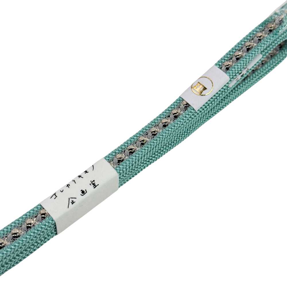 帯締め|三分紐|ブルーグリーン|渡敬|コレカラキモノ